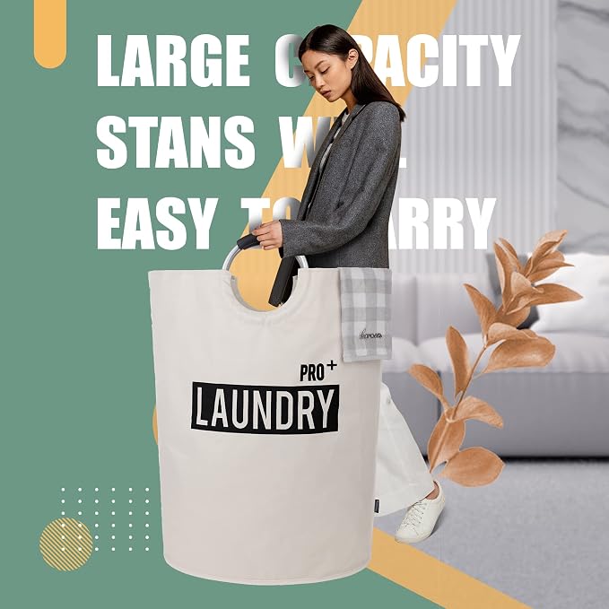 Caroeas Super Large 150L Laundry Basket Pro, Waterproof Laundry Hamper - Image 2