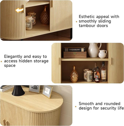 40" Sideboard Buffet Cabinet - Image 6