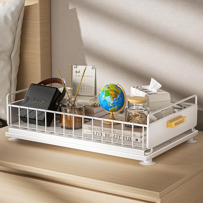 Under Sink Organizer, 2 Packs Under Sink Organizers and Storage, Slide Out Pull - Image 6