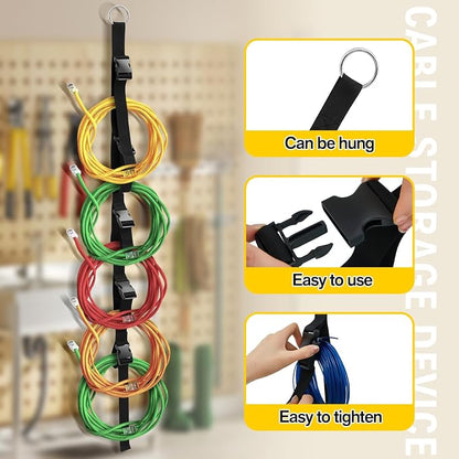 4 Pcs Extension Cord Organizers and Storage Garage Extension Cord Holder - Image 3