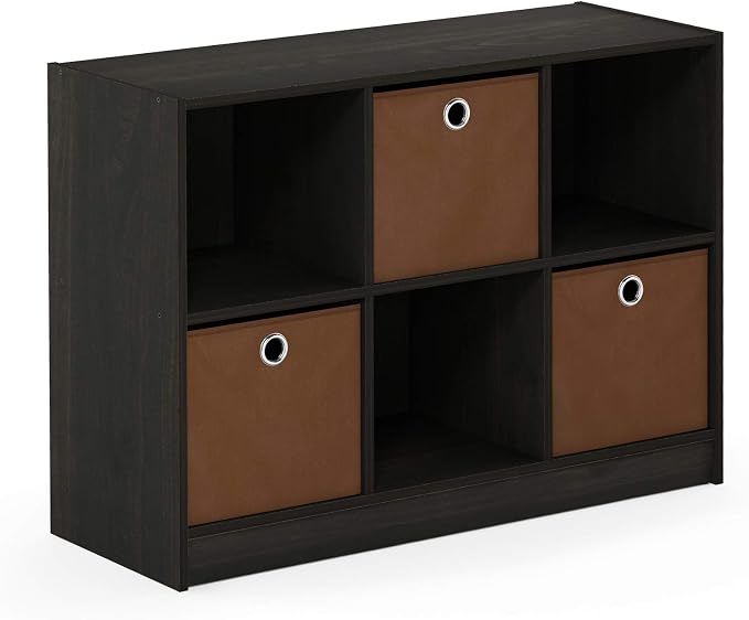 Furinno Basic 3x2 Cube Storage Bookcase Organizer - Image 6