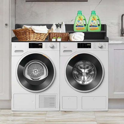 Royxen Laundry Countertop with 2-Tier Shelf Universal Fit, Washer and Dryer - Image 2