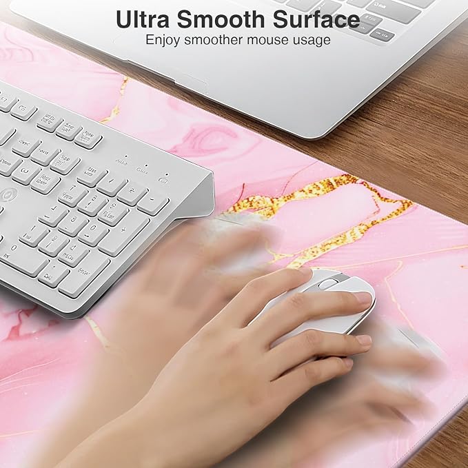 Wireless Charging Mouse Pad, 31.5"x15.8" Large Gaming Desk Mat - Image 5