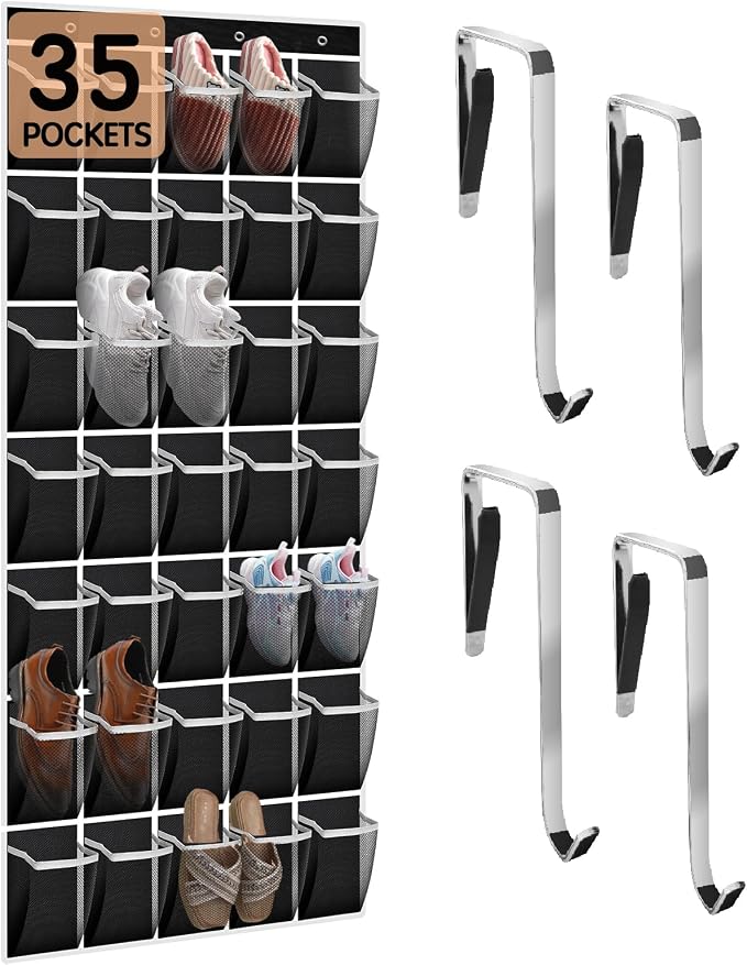 35 Compartment Over The Door Storage by Unknown