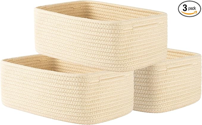 Small Woven Basket, Storage Basket by KALLAX