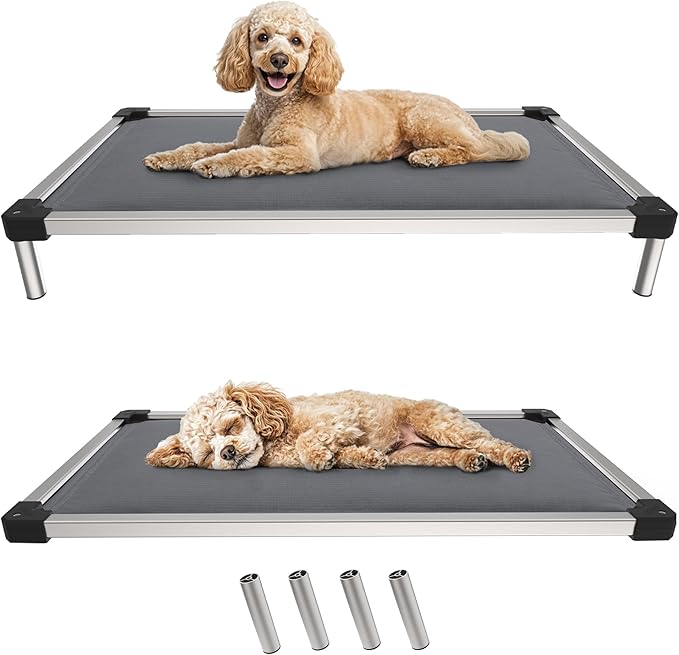 FXW TitanNest Chew-Proof Elevated Dog Bed, Raised Cot by FXW