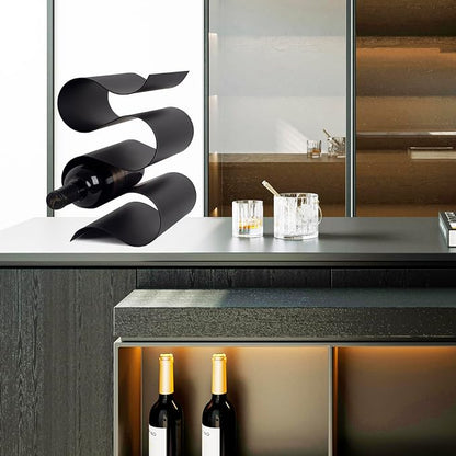 Wine Rack Countertop, Freestanding Creativity Modern Small Wine Holder - Image 7