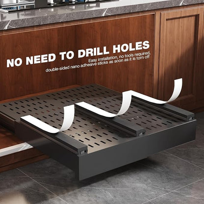 2 Pack Pull Out Cabinet Organizer Expandable Width and Depth, Slide Out Drawers - Image 7