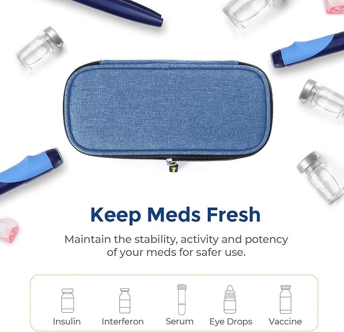 AUVON Insulin Pen Cooler Travel Case - Image 7