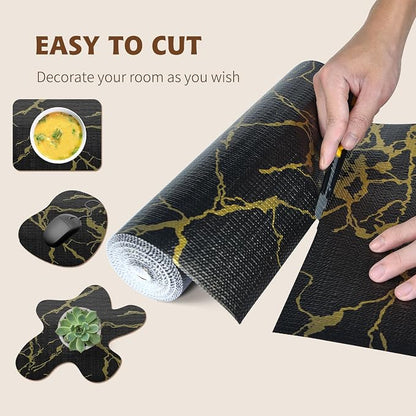 2-Layer Drawer and Shelf Liner for Kitchen Cabinet: 12in X 30Ft Non Slip - Image 7