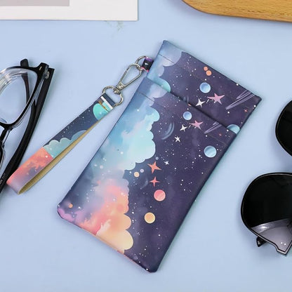 Double Eyeglass Case Soft Dual Glasses Case - Image 7