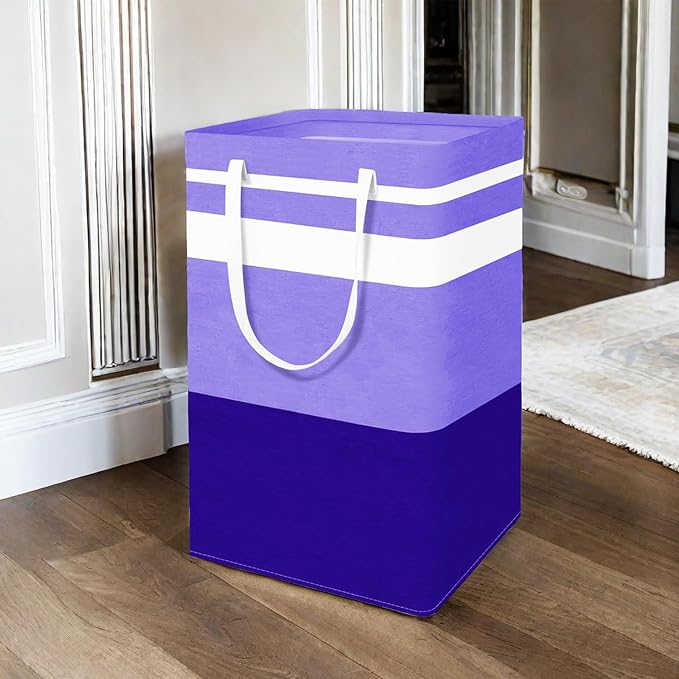 2-Pack Foldable Laundry Basket, Large Laundry Baskets - Image 5