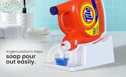TidyFriend No-Spill Liquid Laundry Detergent Dispenser Holder, Laundry Soap - Image 3