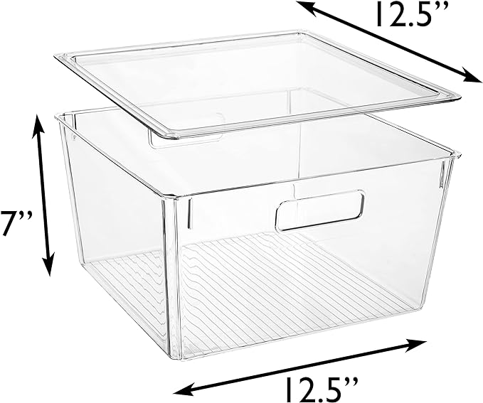 CLEARSPACE Plastic Storage Bins - Image 6