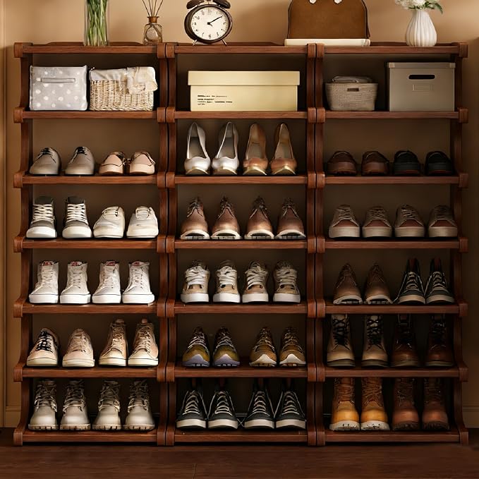 39" Bamboo Shoe Rack - Image 9