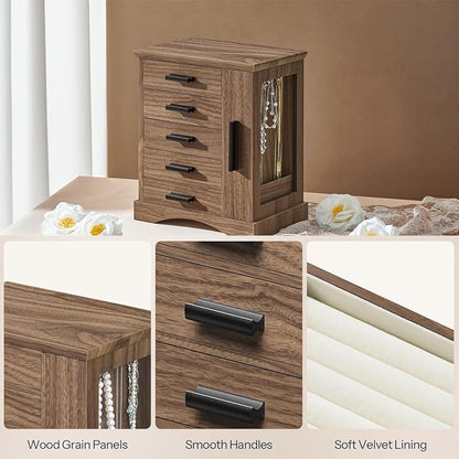 HOOBRO Jewelry Box for Women, Jewelry Organizer - Image 9