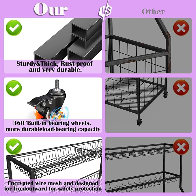 Sports Equipment Organizer, Outdoor Toy Storage - Image 5