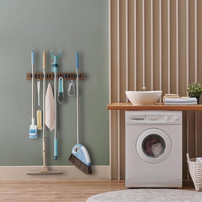 Mop and Broom Holder Wall Mount - Image 2