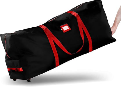 ZOBER 600D Oxford Fabric Rolling Christmas Tree Storage Bag by ZOBER