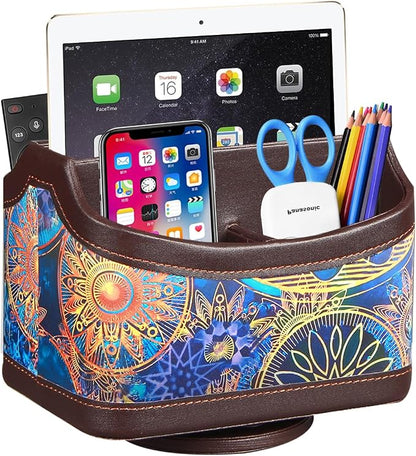 Remote Control Holder, Swivel TV Remotes Caddy by YAPISHI