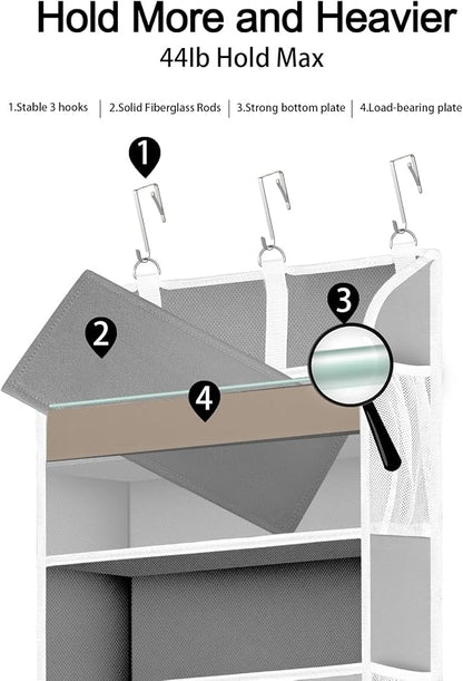 1 Pack Over The Door Storage Organizer - Image 3