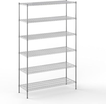 21" Deep x 60" Wide x 96" Height Wire Shelving Kit | 6-Tier | NSF Commercial by Regal+Altair