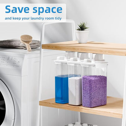 3PCS 94OZ Detergent Dispenser and 0.85Gallon Dryer Ball Holder - Image 5
