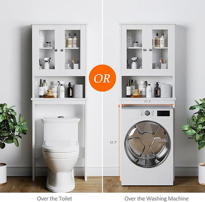 Over The Toilet Storage Cabinet - Image 6