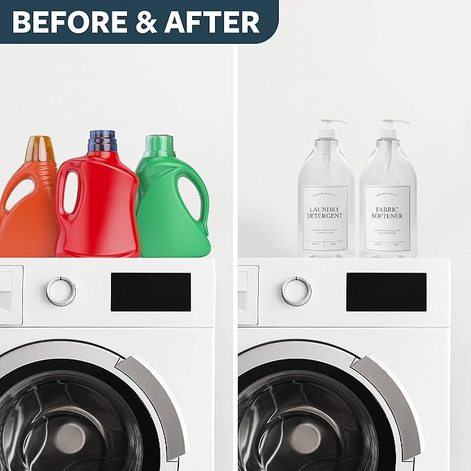Calindiana Modern Farmhouse Liquid Laundry Detergent and Fabric Softener - Image 5