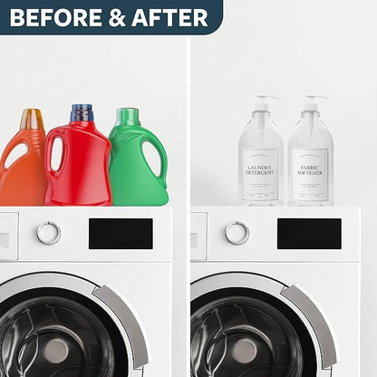 Calindiana Modern Farmhouse Liquid Laundry Detergent and Fabric Softener - Image 5