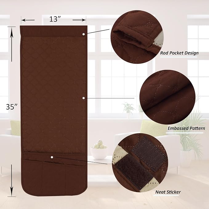 Armchair Caddy for Couch Remote Control Holder Premium Durable Non-slip Sofa - Image 7