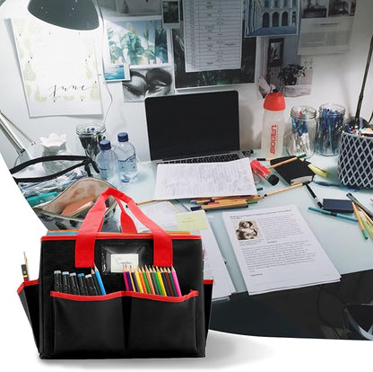 Cupohus Extra Large Art Organizer Craft Storage Tote Bag - Image 7