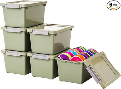 IRIS USA 4 Qt. Craft Storage Bins by IRISUSA