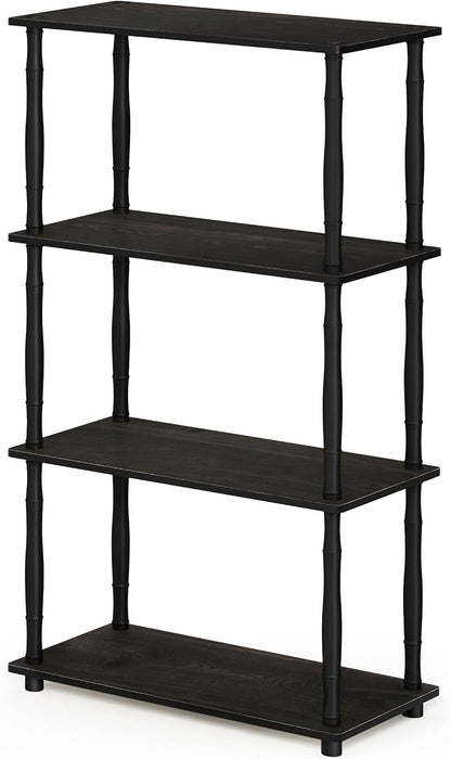 Furinno Turn-N-Tube 4-Tier Multipurpose Shelf Display Rack, Classic Tubes - Image 6