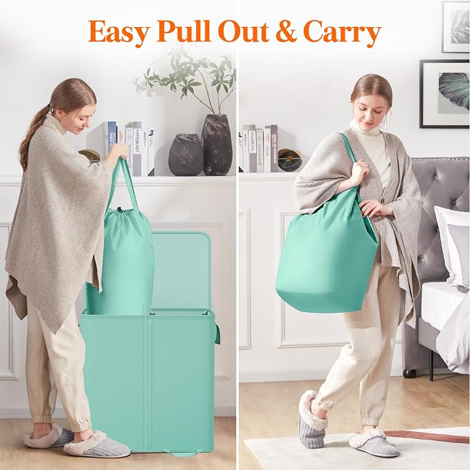 Lifewit Double Laundry Hamper - Image 4