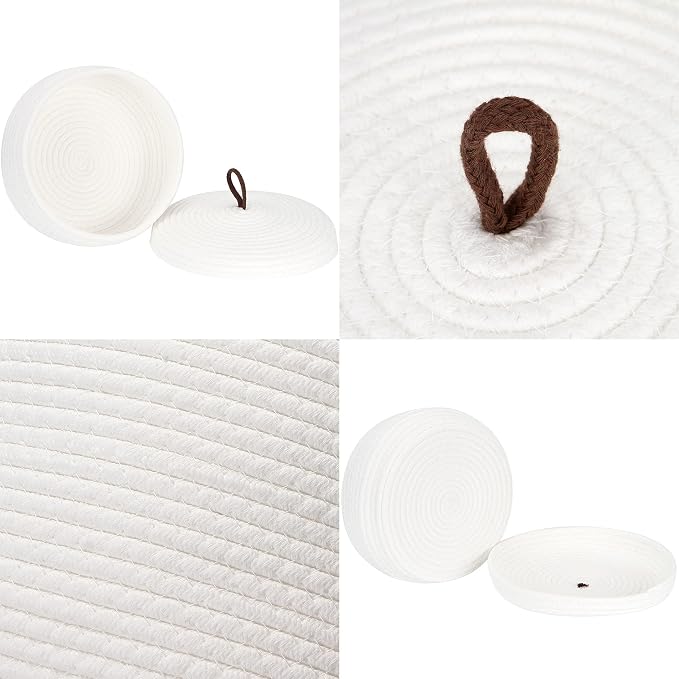 Sea Team Round Cotton Rope Storage Basket - Image 5