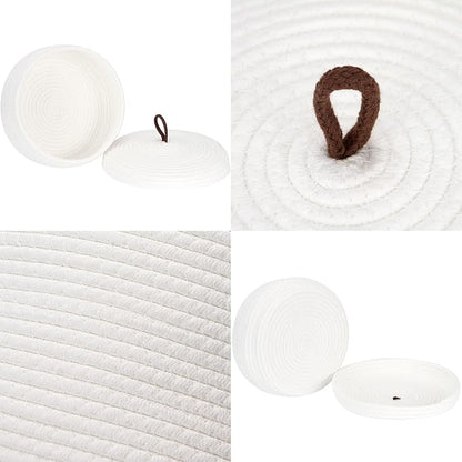 Sea Team Round Cotton Rope Storage Basket - Image 5