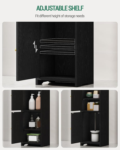 Hzuaneri Bathroom Storage Cabinet, Small Corner Floor Cabinet - Image 6