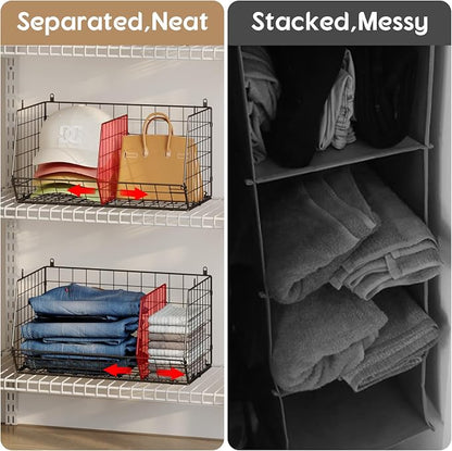 Jautokerdar 3 Tier Closet Hanging Shelves - Image 6