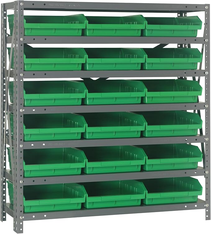 Quantum Storage Systems 1239-109GN Steel Shelving Unit by QuantumStorageSystems