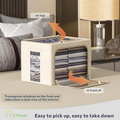 CYhom 3Pack Foldable Storage Bins - Image 2