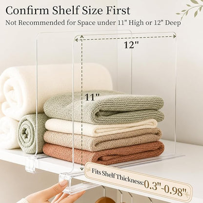 SortNStore Shelf Dividers Purse Organizer - Image 3