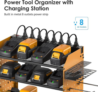 CCCEI Modular Pegboard Rack Power Tool Organizer - Image 2