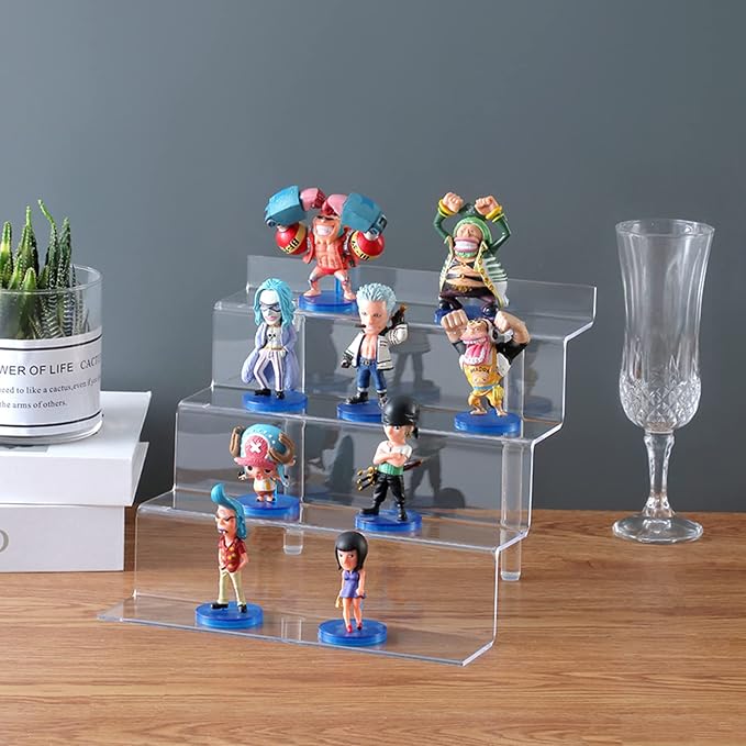 BYCY Display Stand 4 Tier Black Display Riser 2 Pack Displays Perfume - Image 3