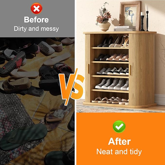 UNIQUITE Shoe Storage Cabinet - Image 6