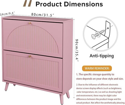 Fsbecl Shoe Storage Cabinet for Entryway - Image 2