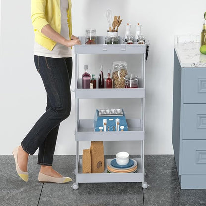 SPACELEAD 4 Tier Rolling Cart - Image 3