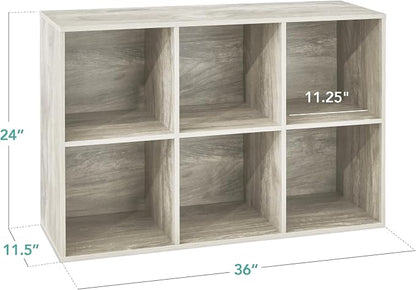 Best Choice Products 6-Cube Storage Organizer, 11in Shelf Opening, Display Shelf - Image 2