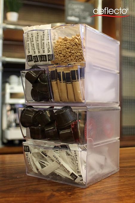 Deflecto Stackable Open Cube Organizer, Desk and Craft Organizer - Image 6