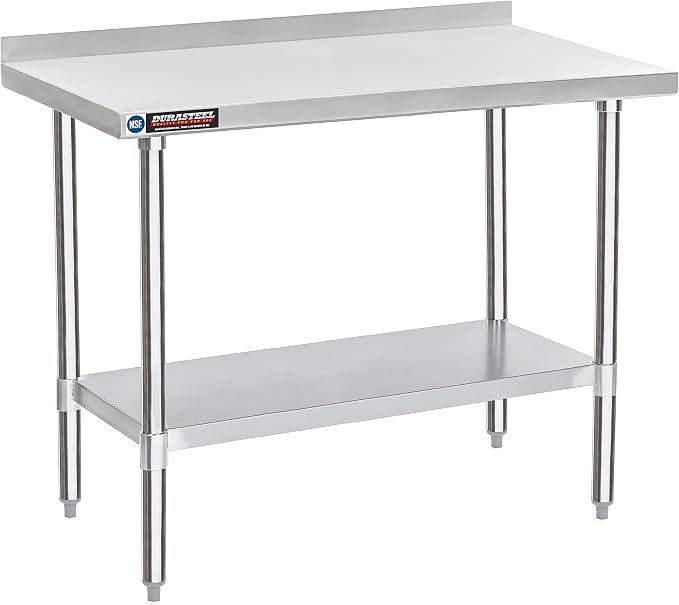 DuraSteel NSF Commercial Kitchen Table by DuraSteel